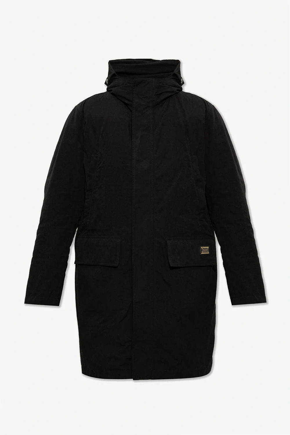 Parka with down jacket