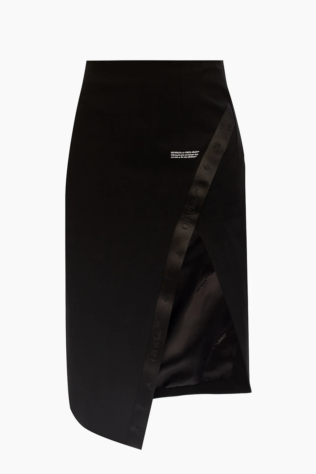 Skirt with slit