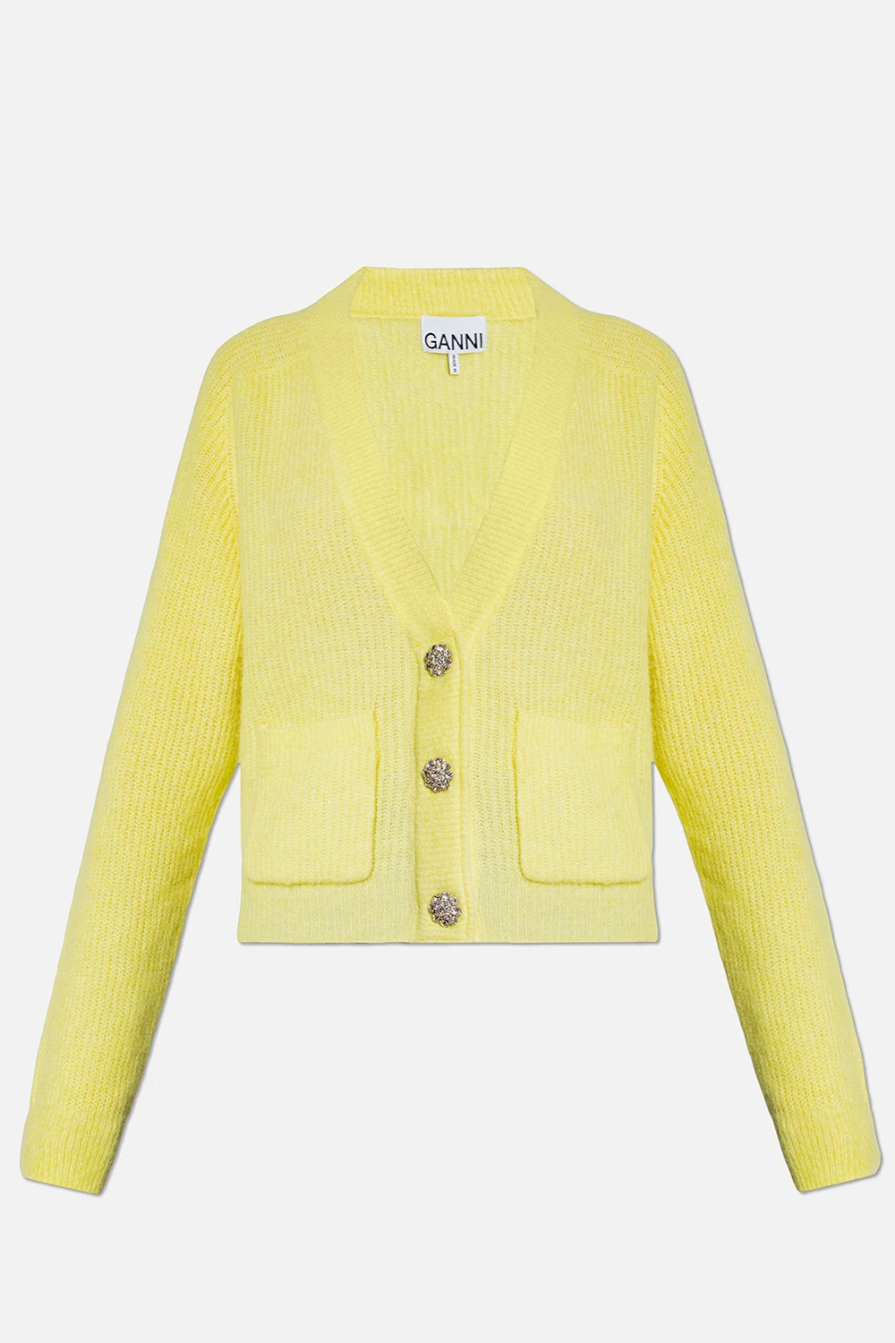 Appliquéd cardigan