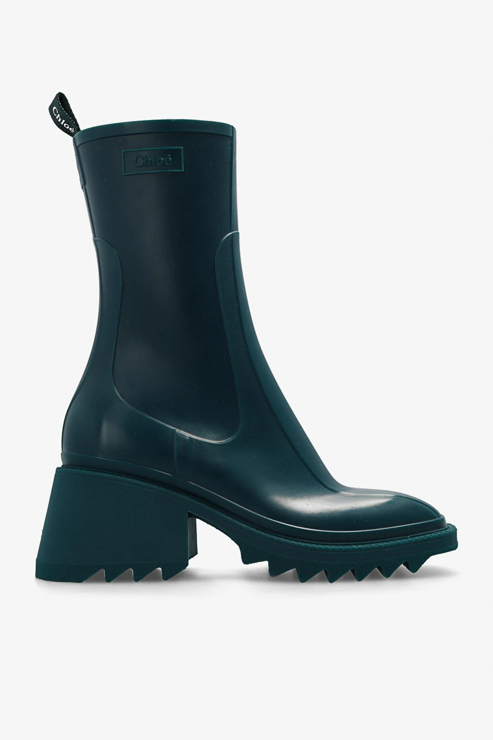 ‘Betty’ heeled rain boots