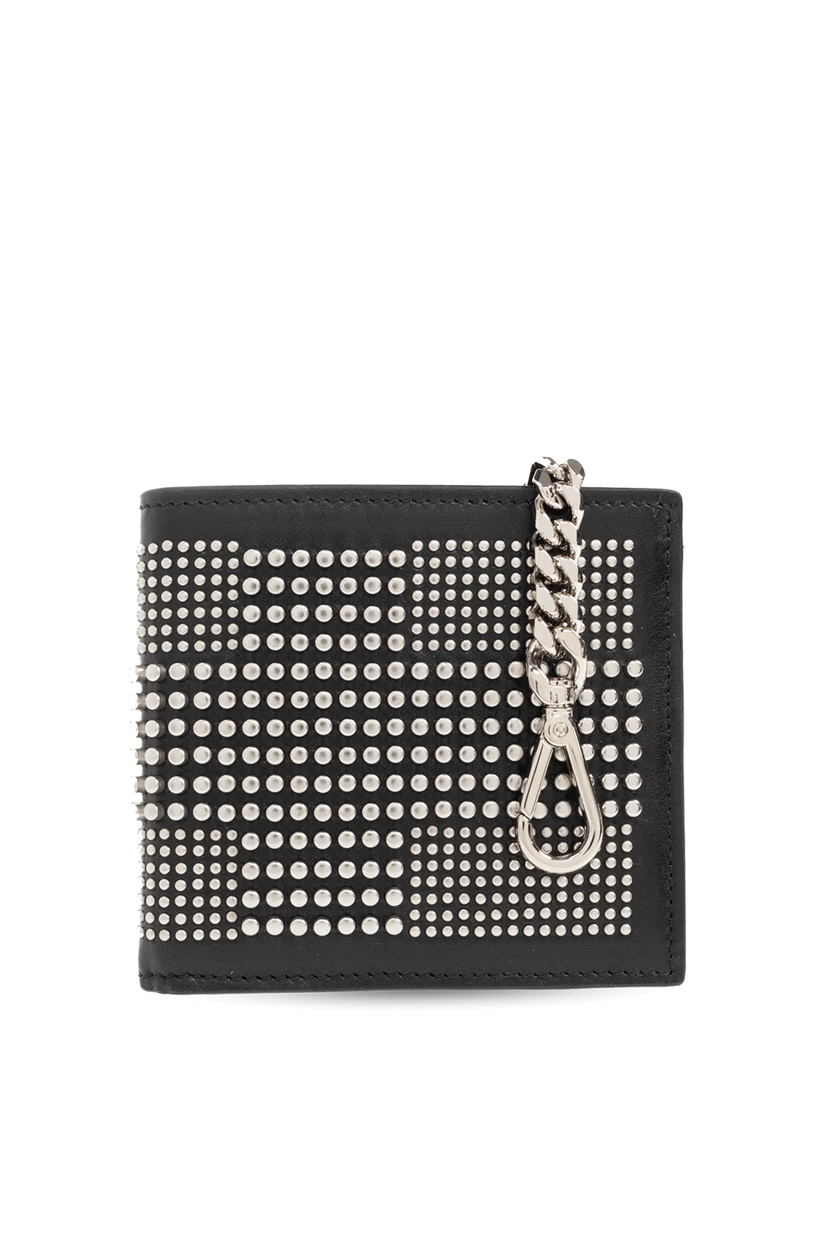 Leather wallet on chain