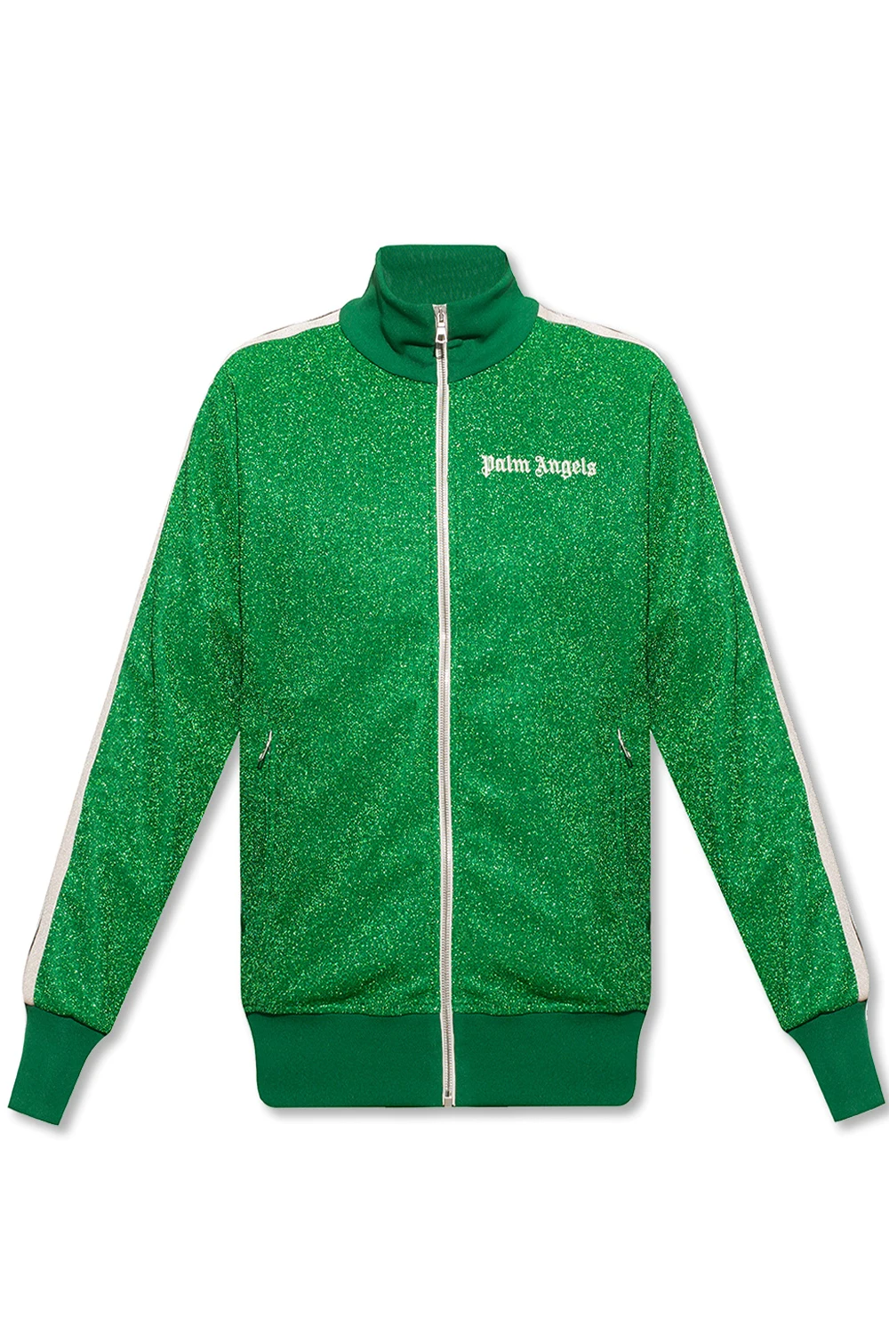 Sweatshirt with lurex threads