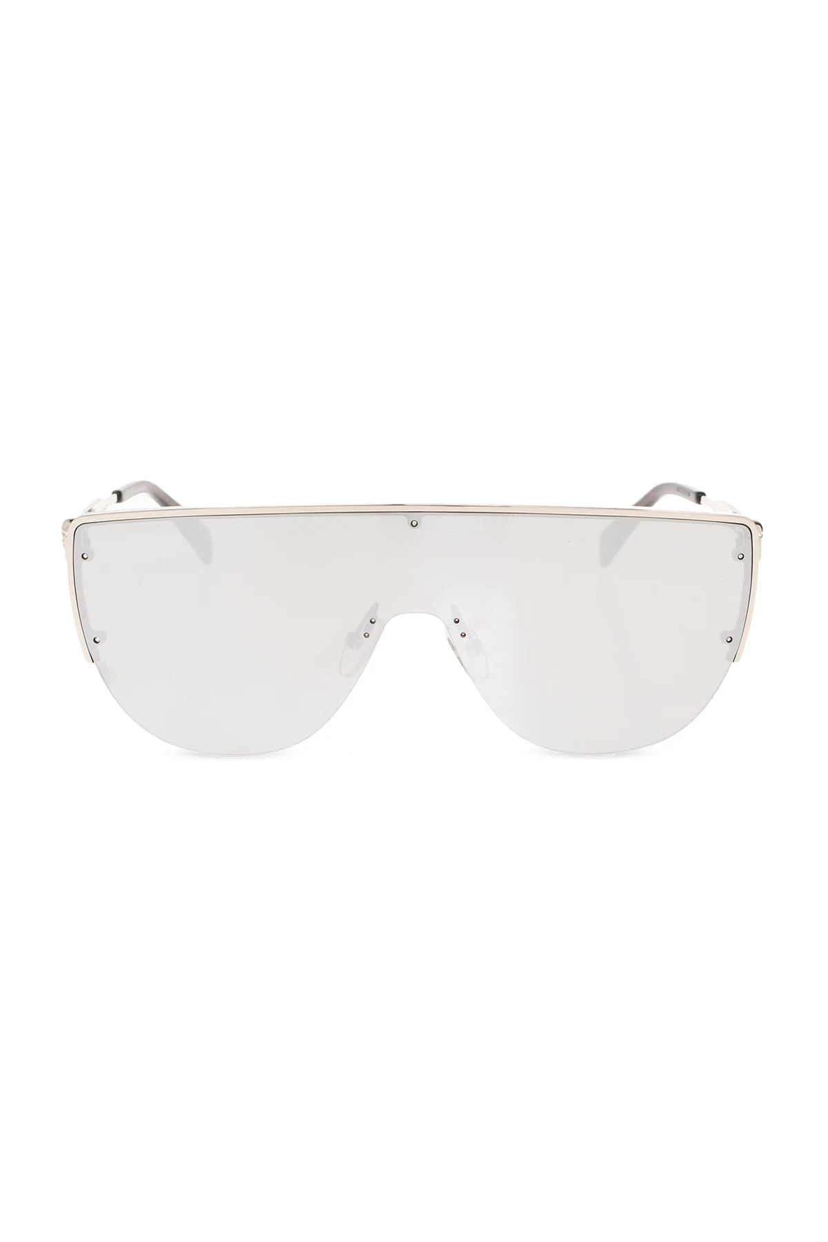 SILVER Sunglasses with skull detail
