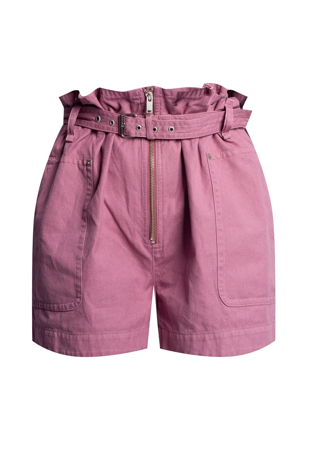 Shorts with belt