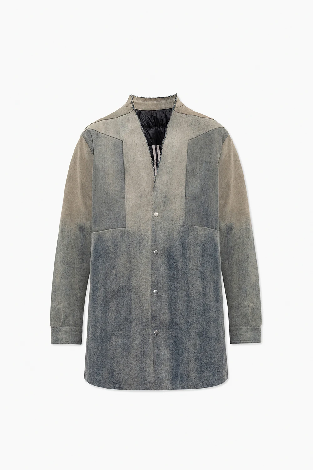 Kurtka z surowym wykończeniem