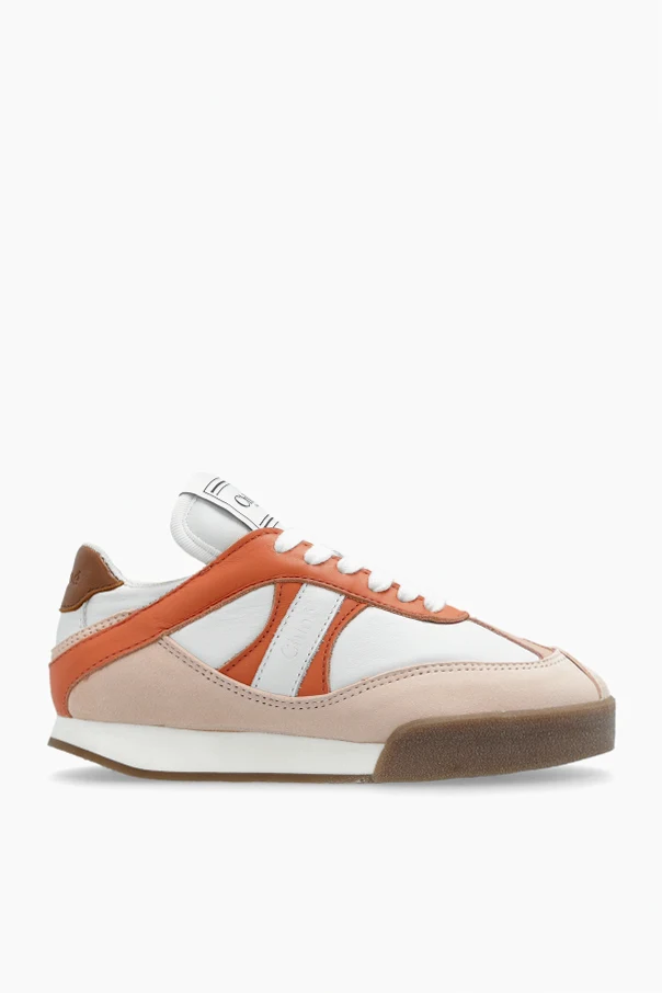 WHITE Sports shoes with logo