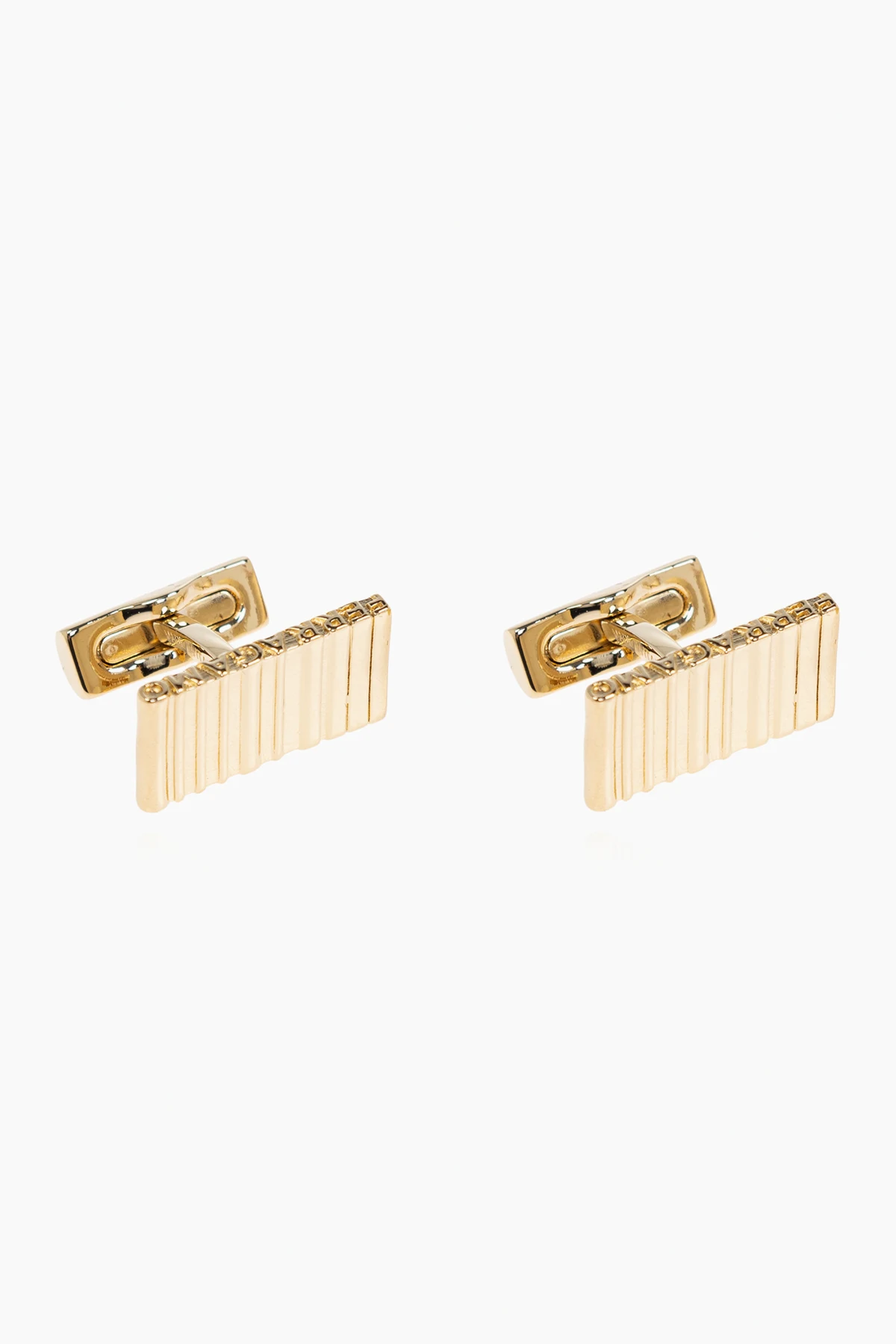 GOLD Cufflinks with engraved logo