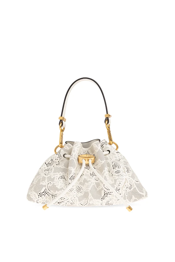 cream ‘Cinch Small’ handheld bag