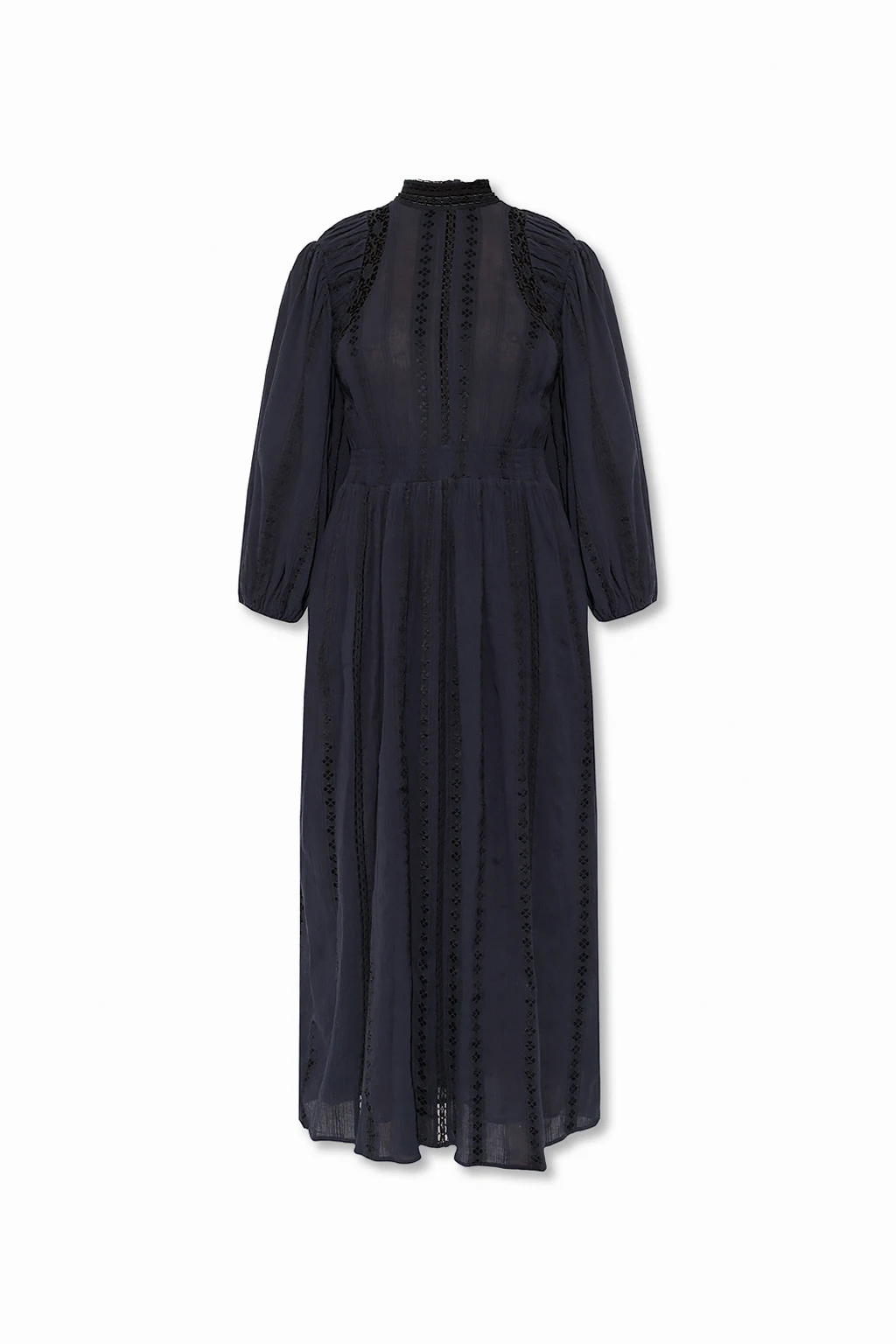 ‘Jaena’ dress with lace panelling