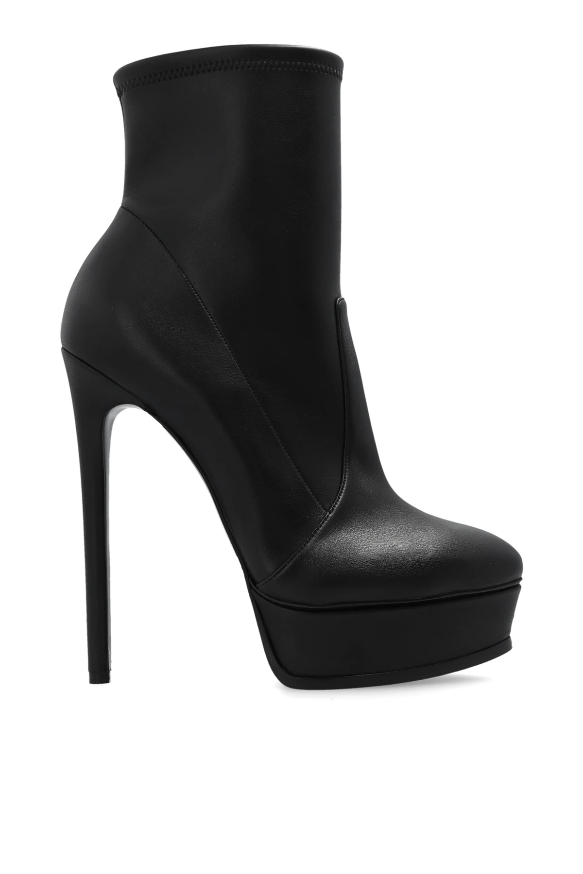 Botki na platformie ‘Flora’