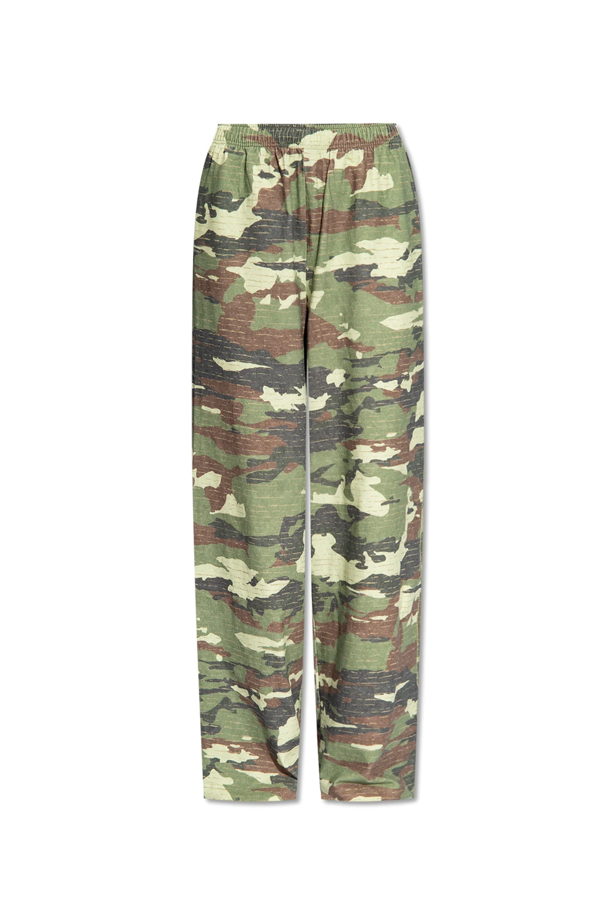 Sweatpants with camo motif