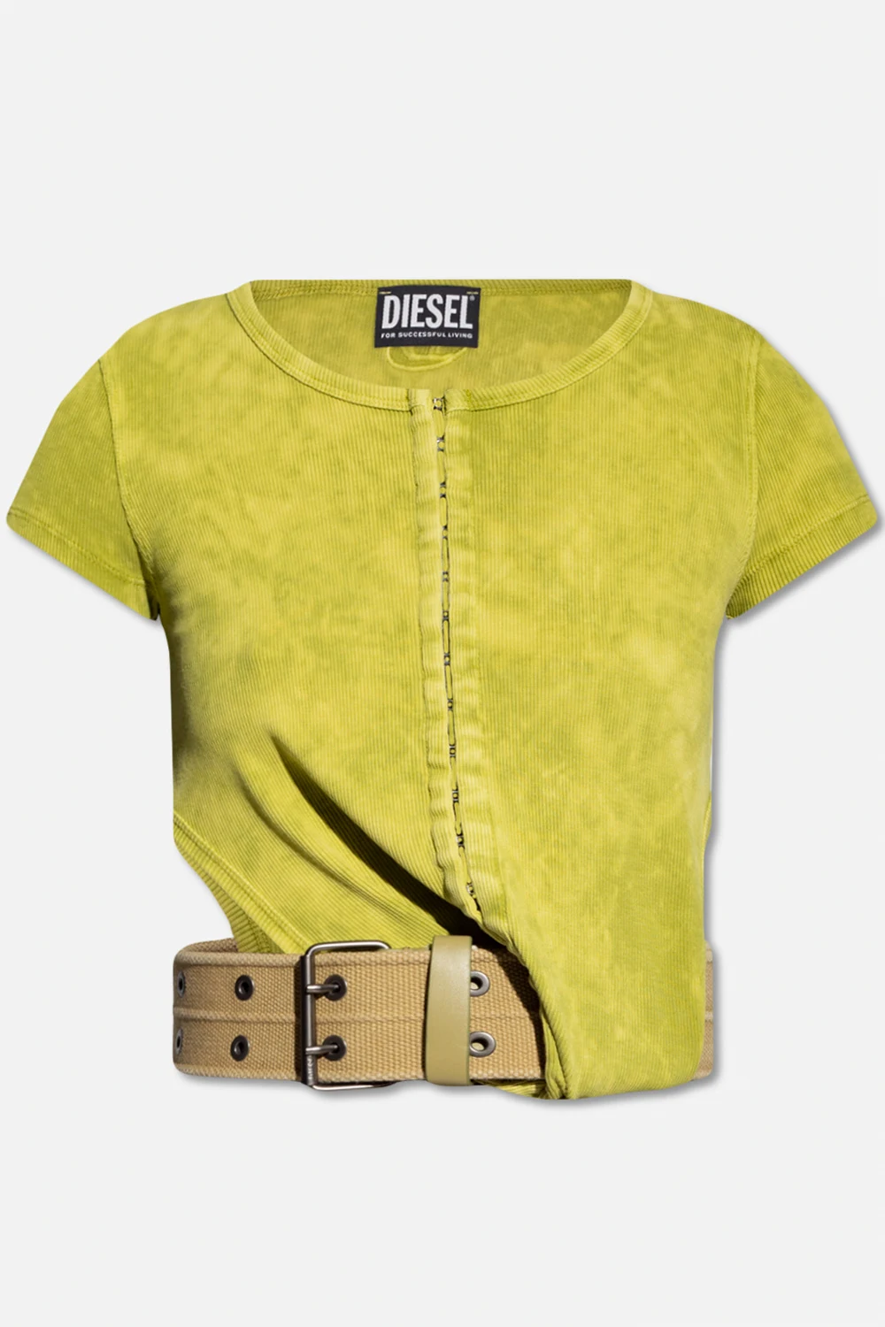 ‘T-HOLDHOOK’ belted top