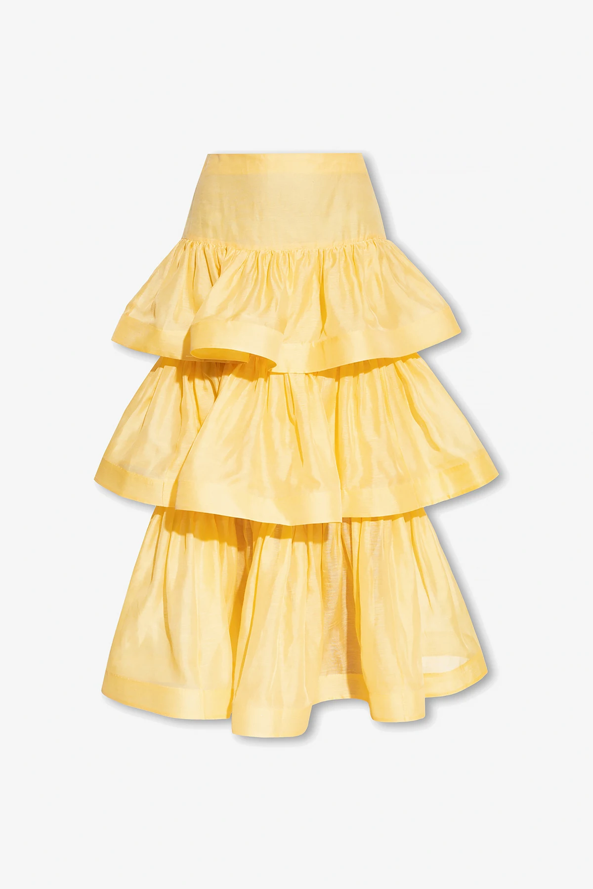 Skirt with ruffle