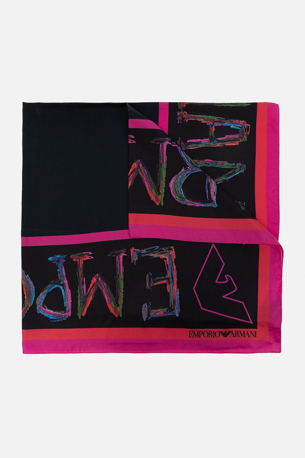Silks shawl with logo