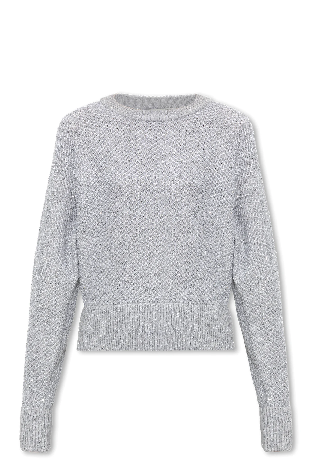 Cekinowy sweter
