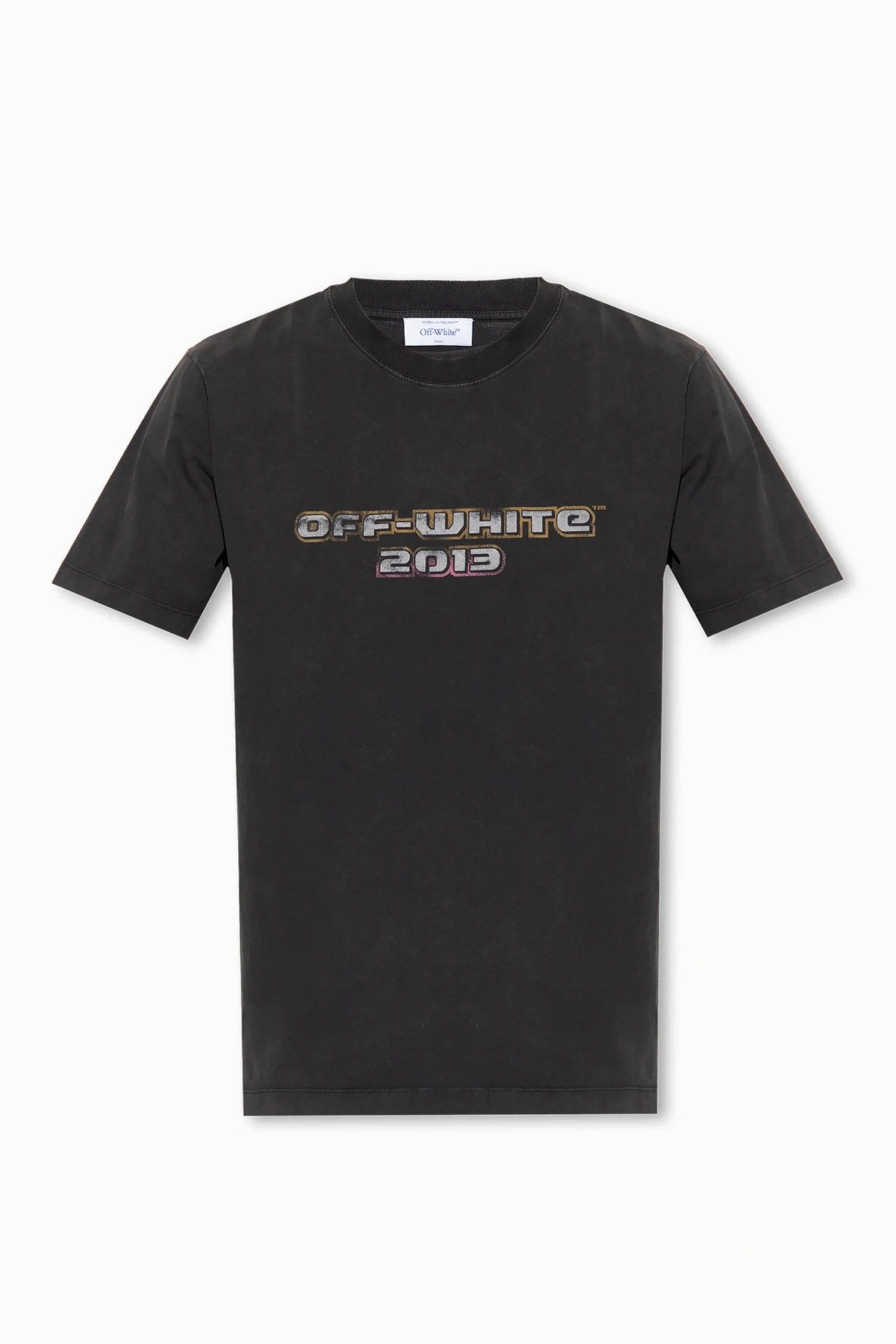 T-shirt with vintage effect