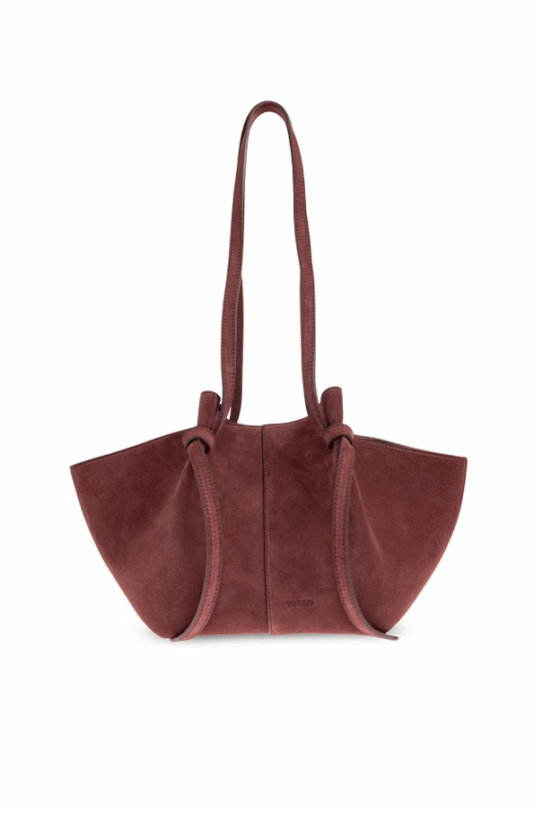 BURGUNDY ‘Mochi’ shoulder bag