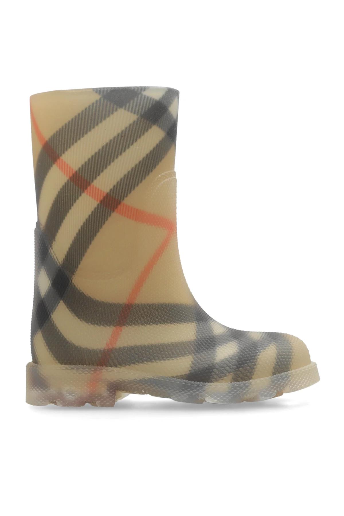 Gummistiefel mit Karomuster