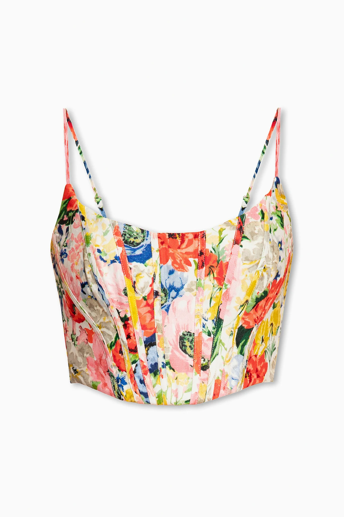 ‘Alight’ floral corset