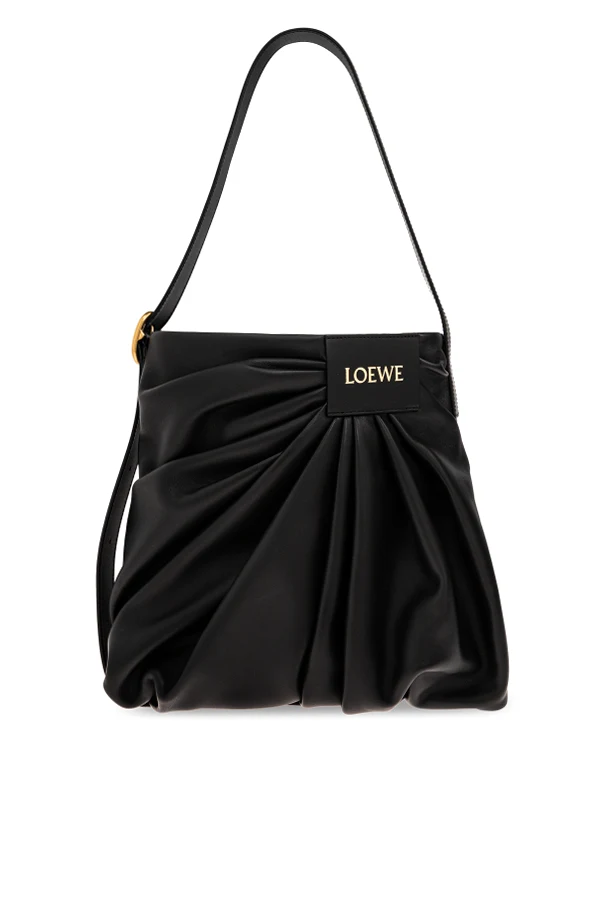 SCHWARZ Schultertasche „Draped“
