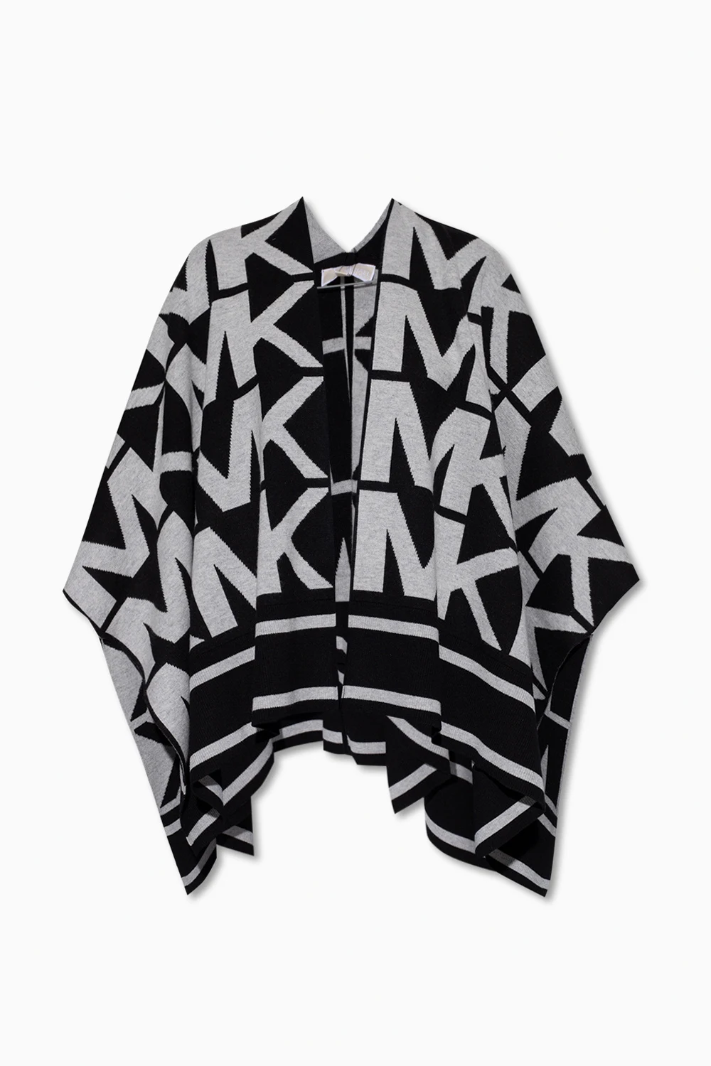 Poncho with logo