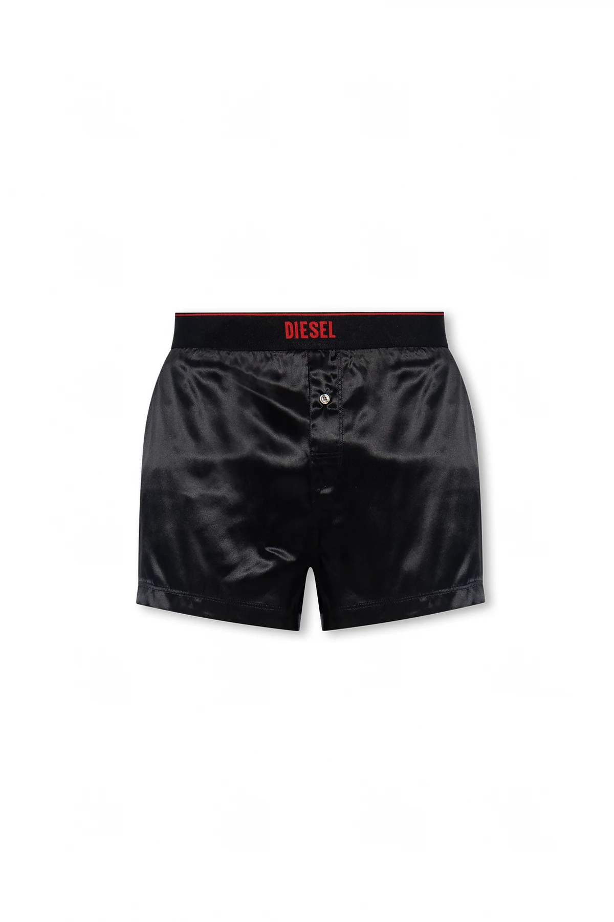 BLACK ‘UUBX-STARK-EL’ silk boxers