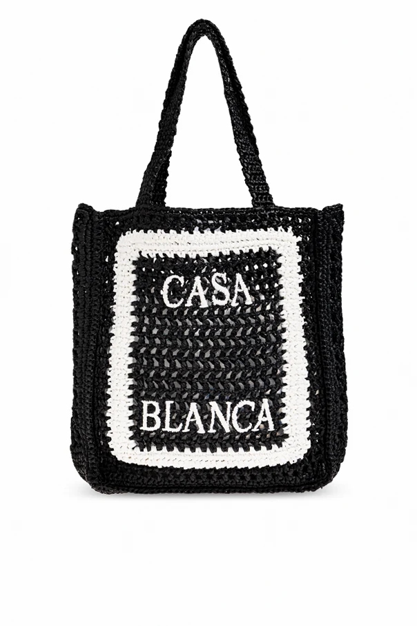 SCHWARZ Umhängetasche mit Logo