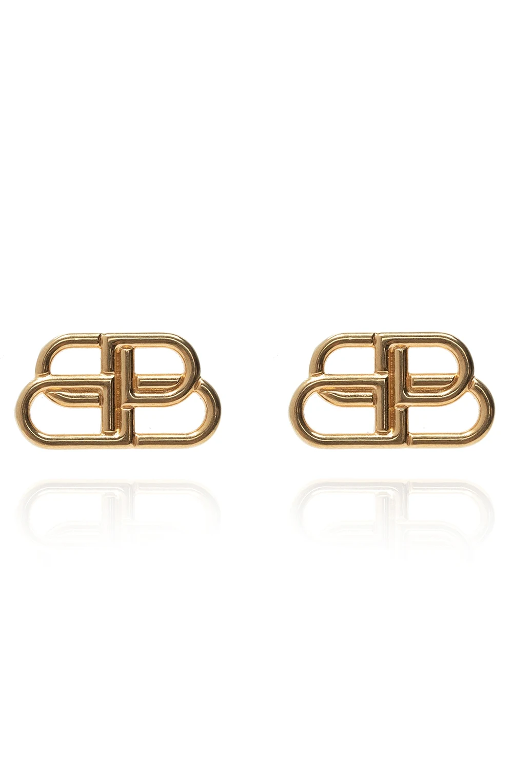 BB motif earrings