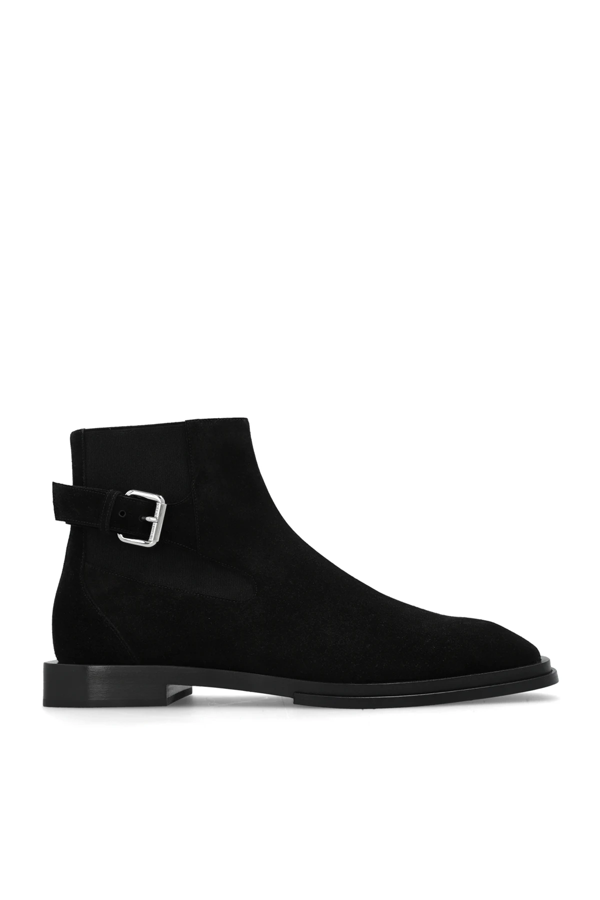 Suede ankle boots