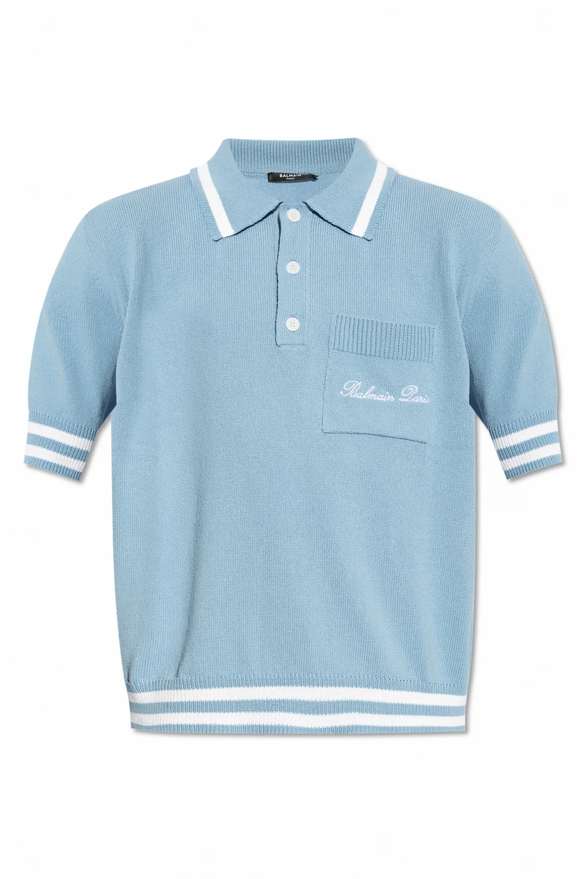 BLUE Polo with logo