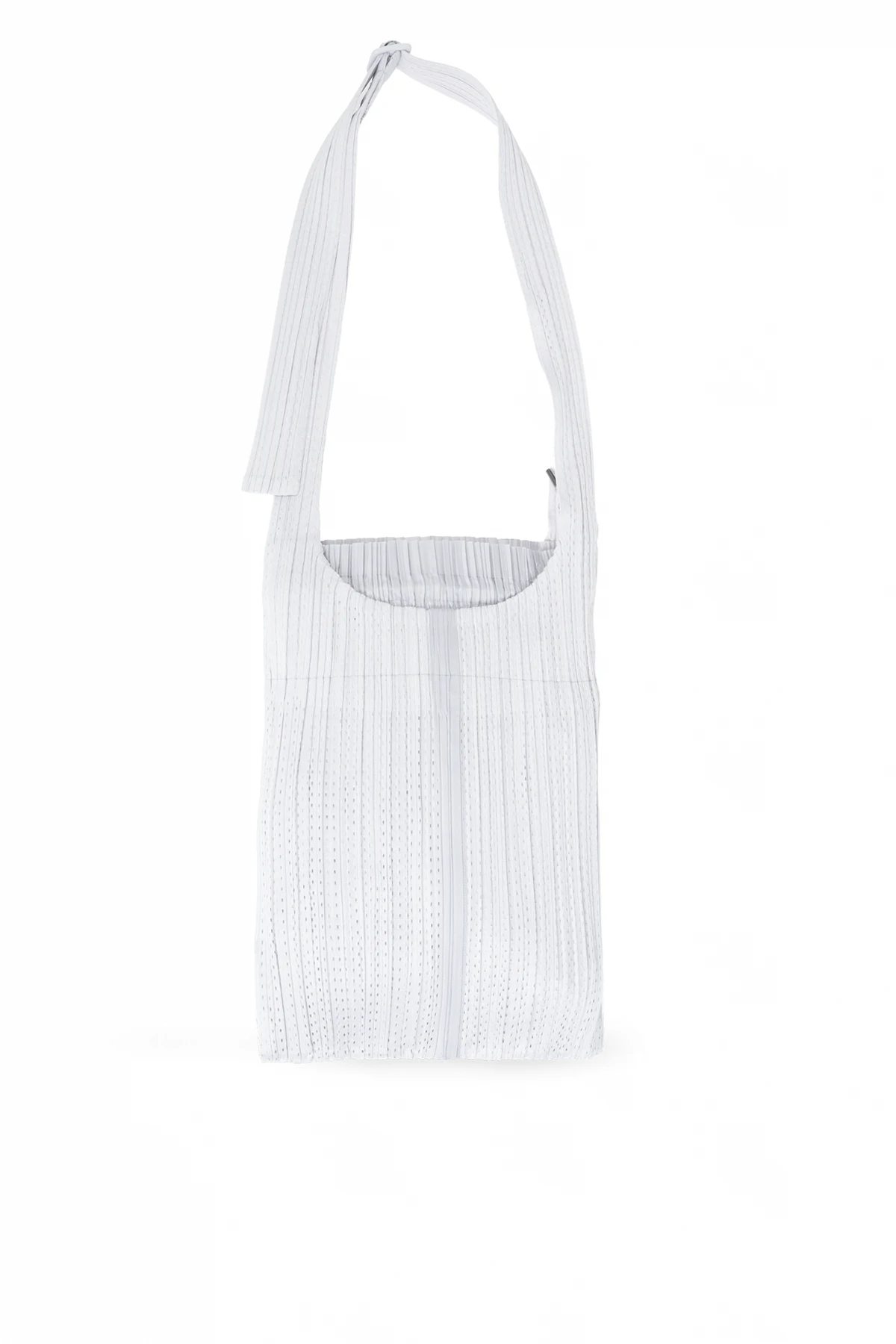 Plissierte Schultertasche