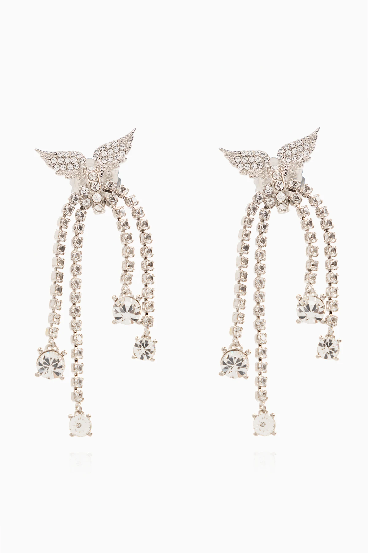 ‘Rock’ earrings with tassels