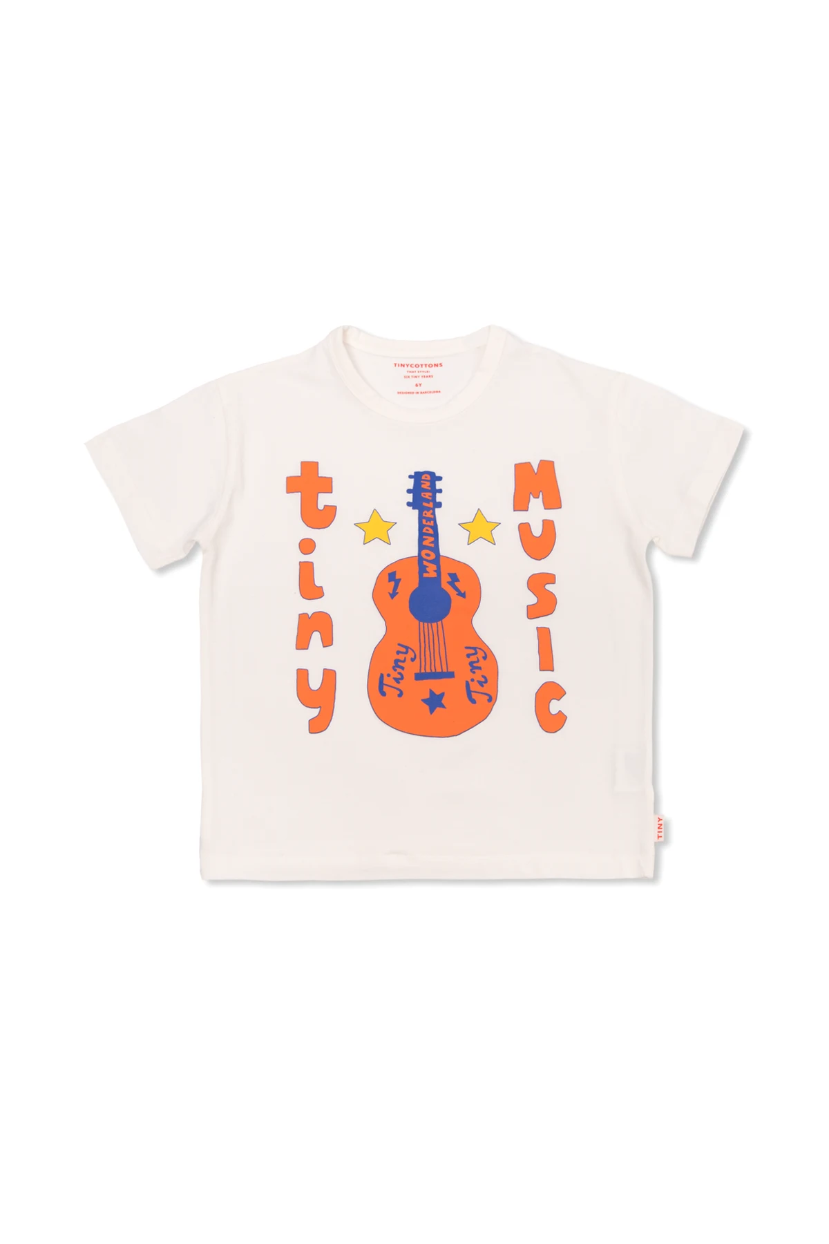 T-shirt z motywem gitary