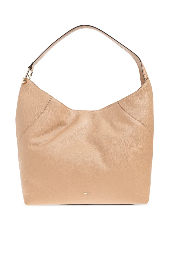 BEIGE Schultertasche ‘Lara Large’