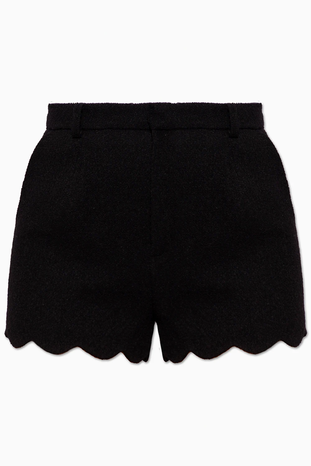 High-waisted shorts