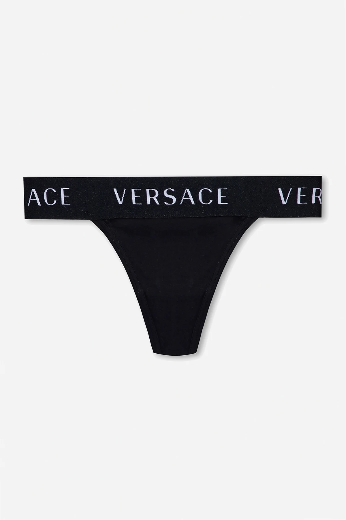 SCHWARZ Thong with logo