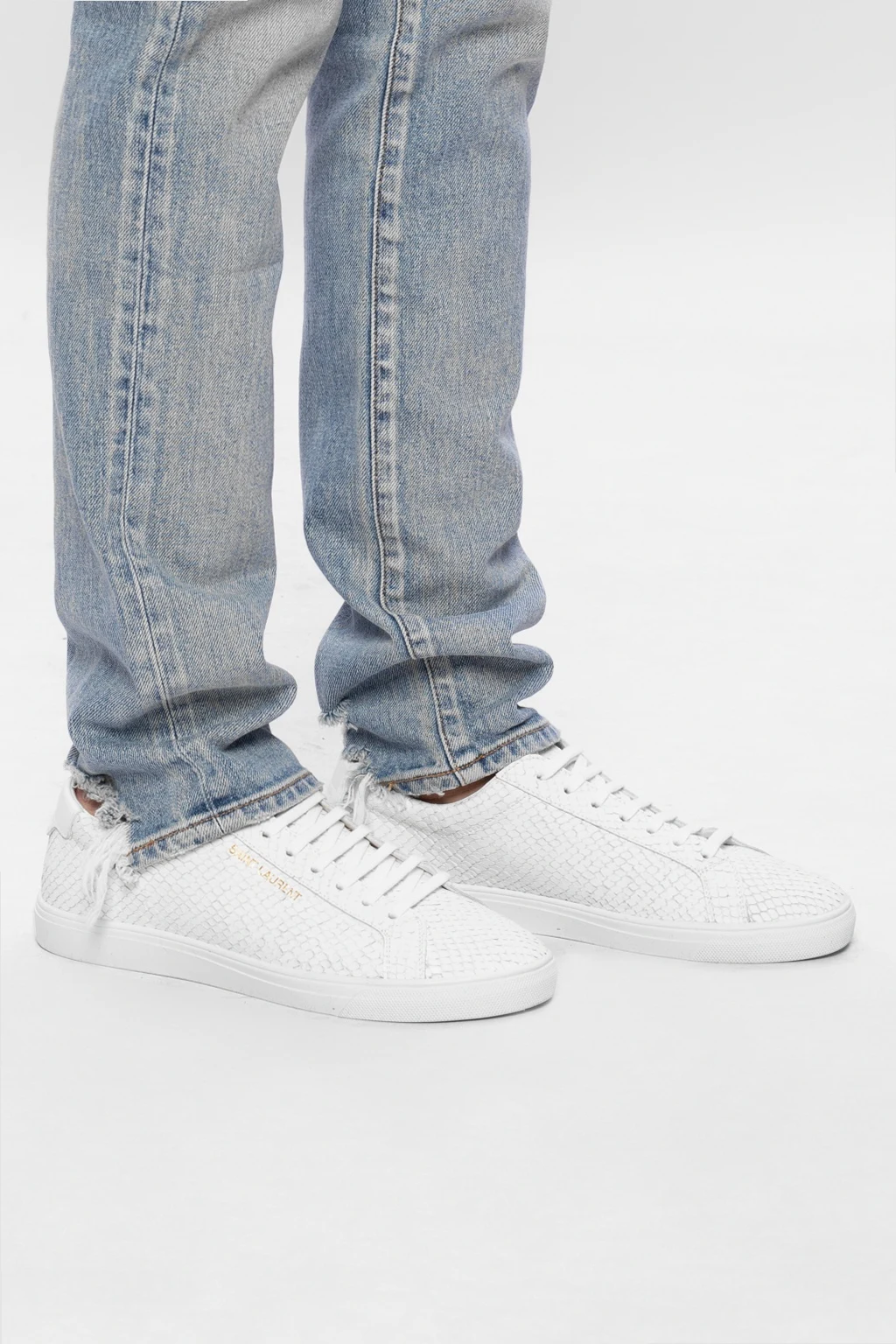 Sneakers with logo
