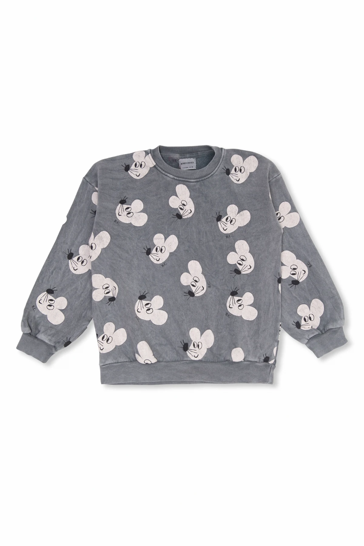 Sweatshirt with animal print