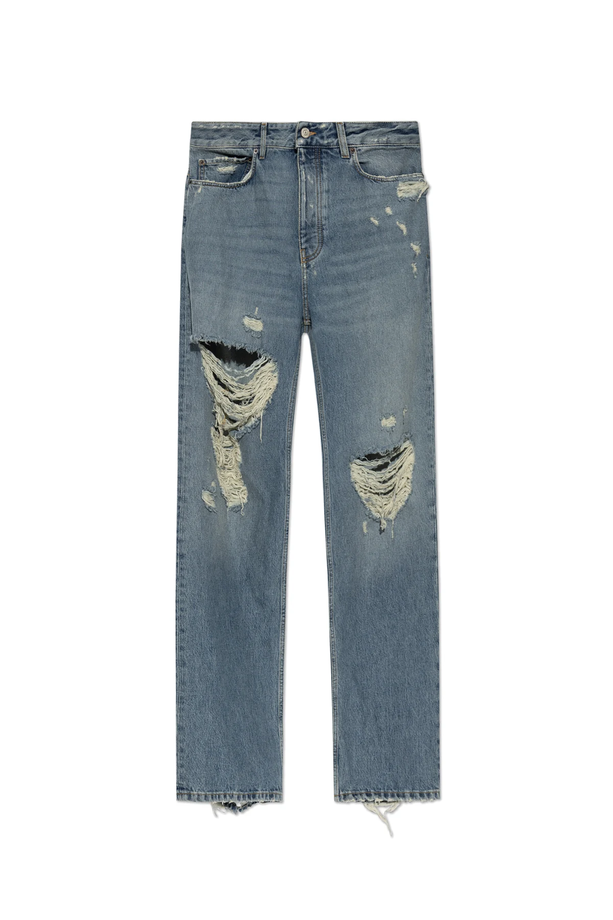 Jeans mit Destroyed-Effekt
