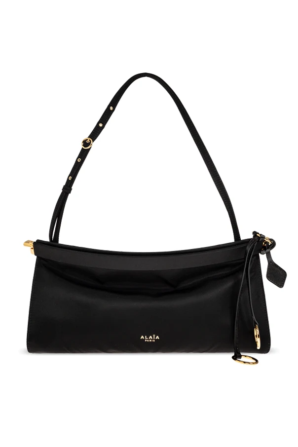 SCHWARZ Schultertasche ‘Le Click East West Medium’