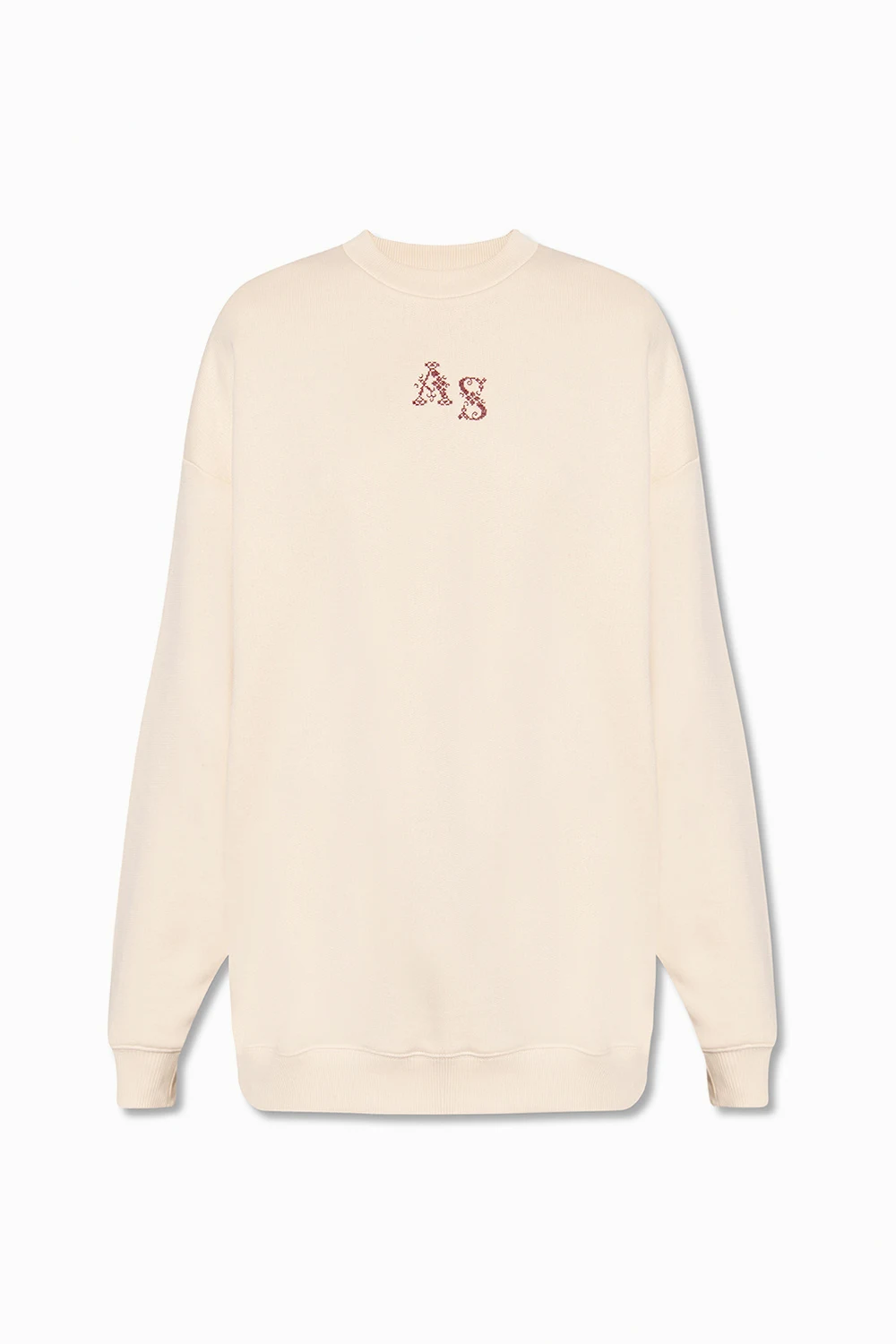 Oversize sweatshirt with logo