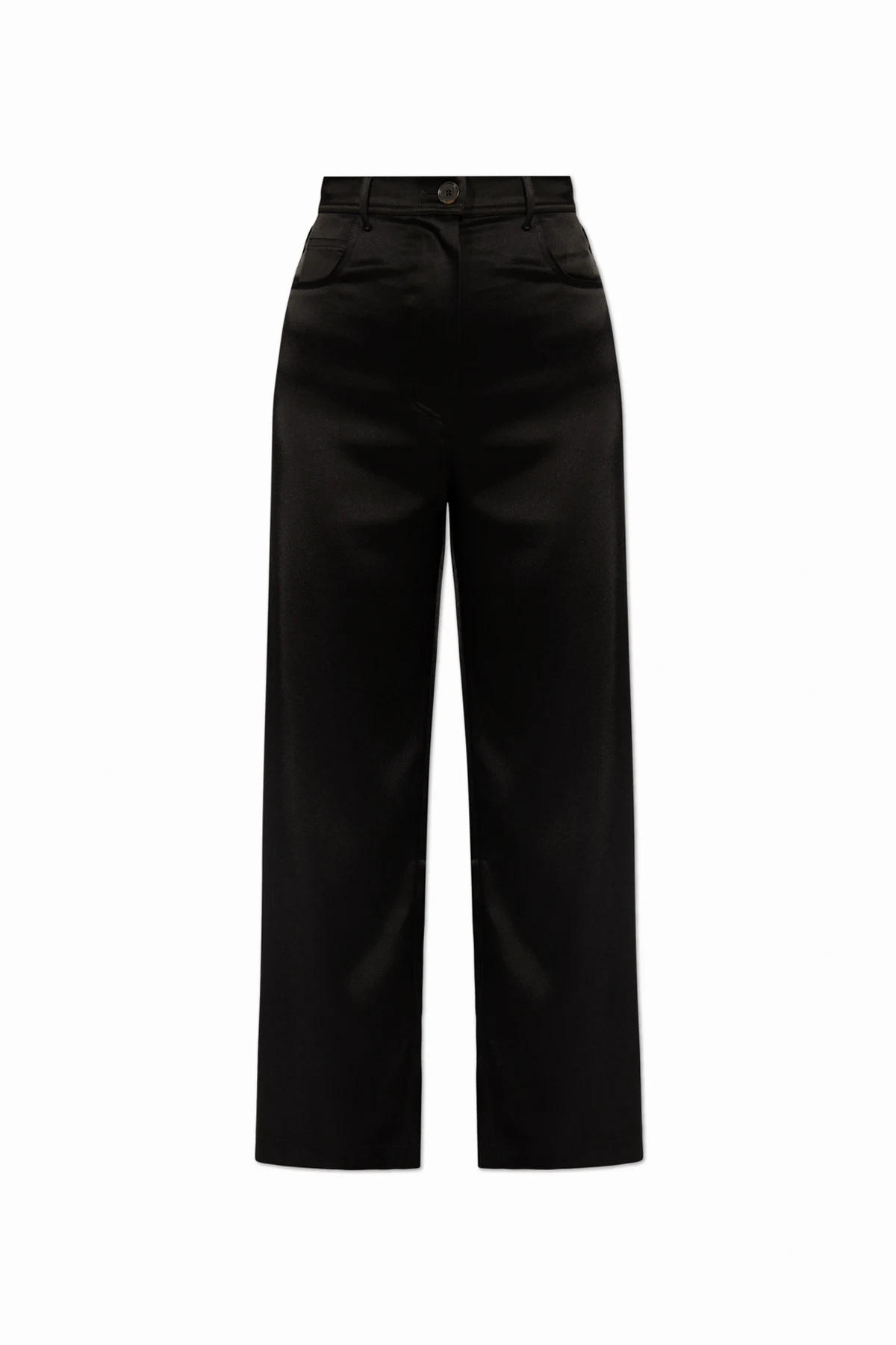 High-waisted trousers