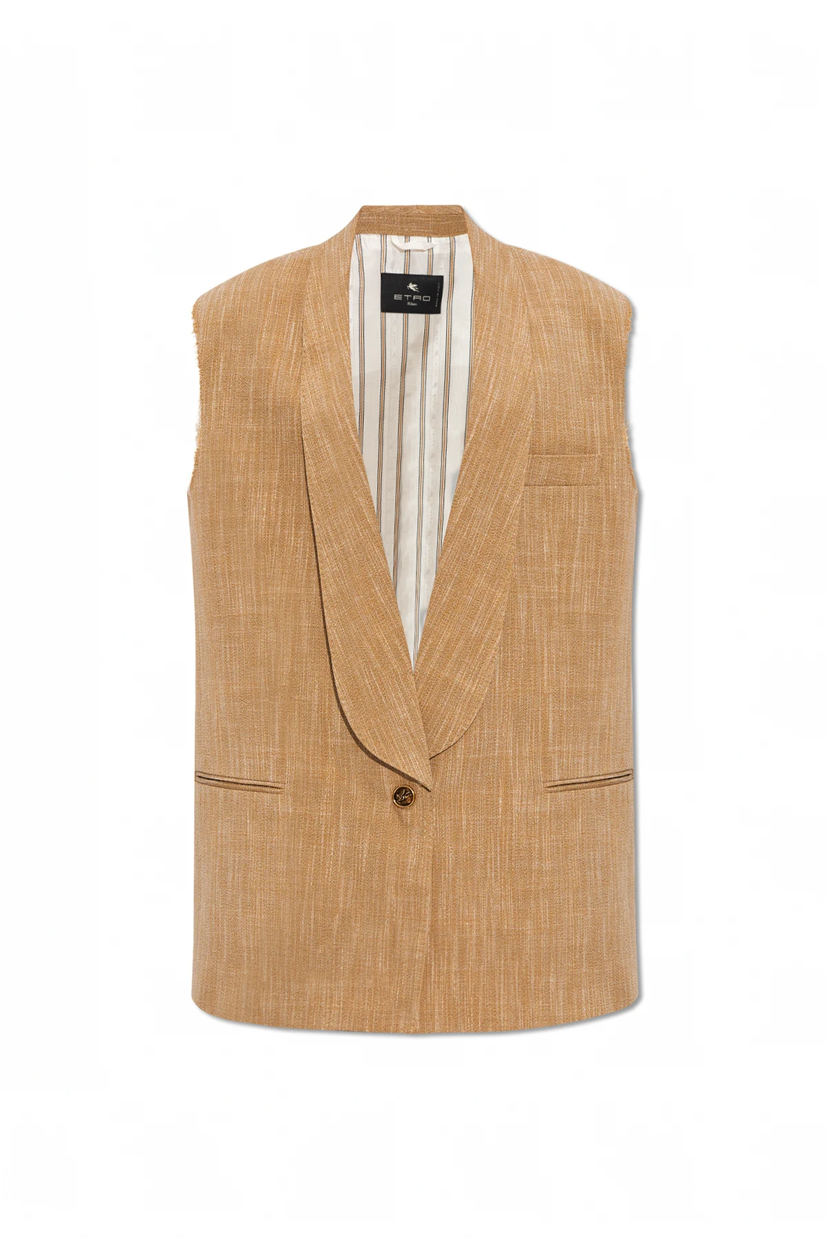 Long oversize vest