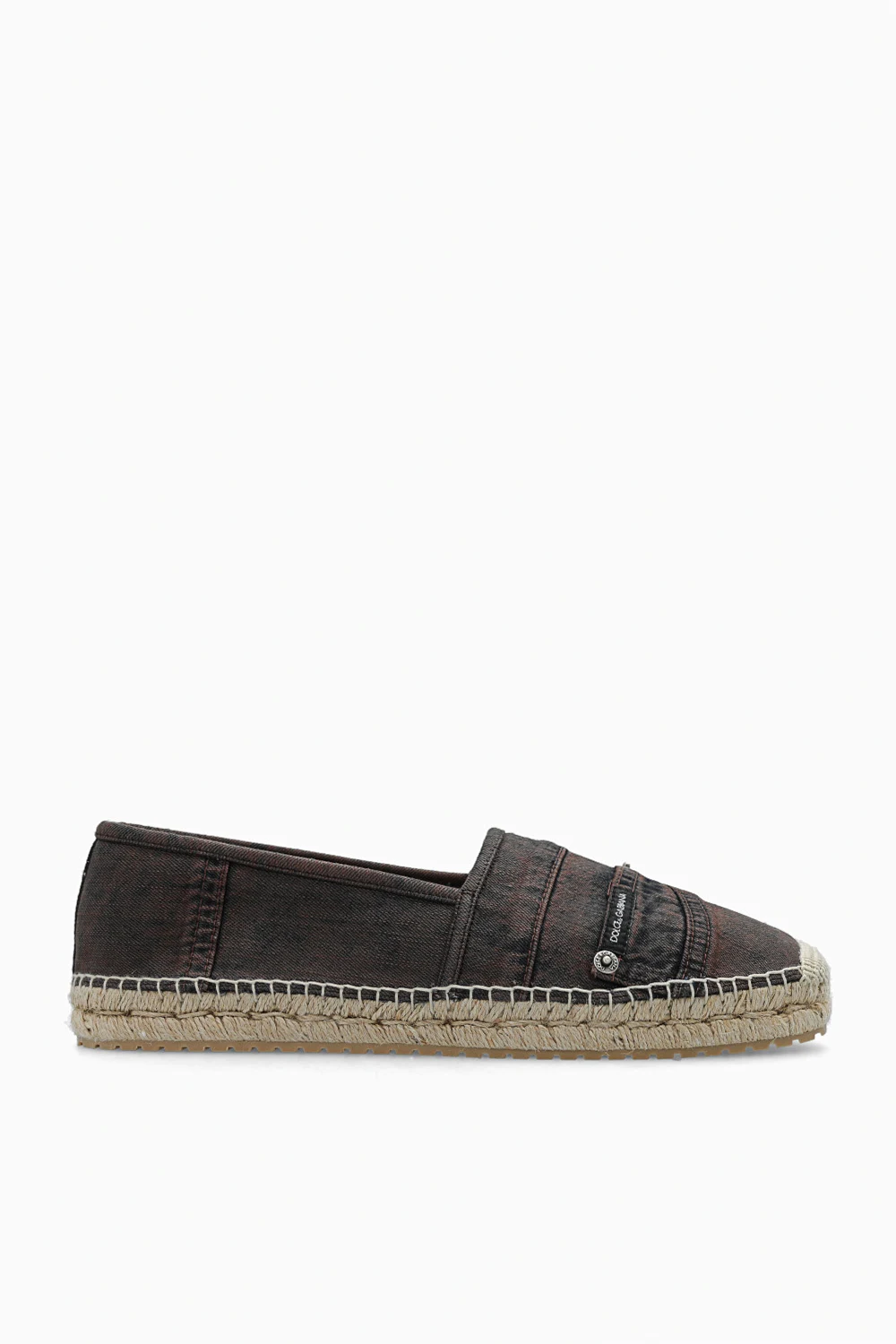 Jeansowe espadryle
