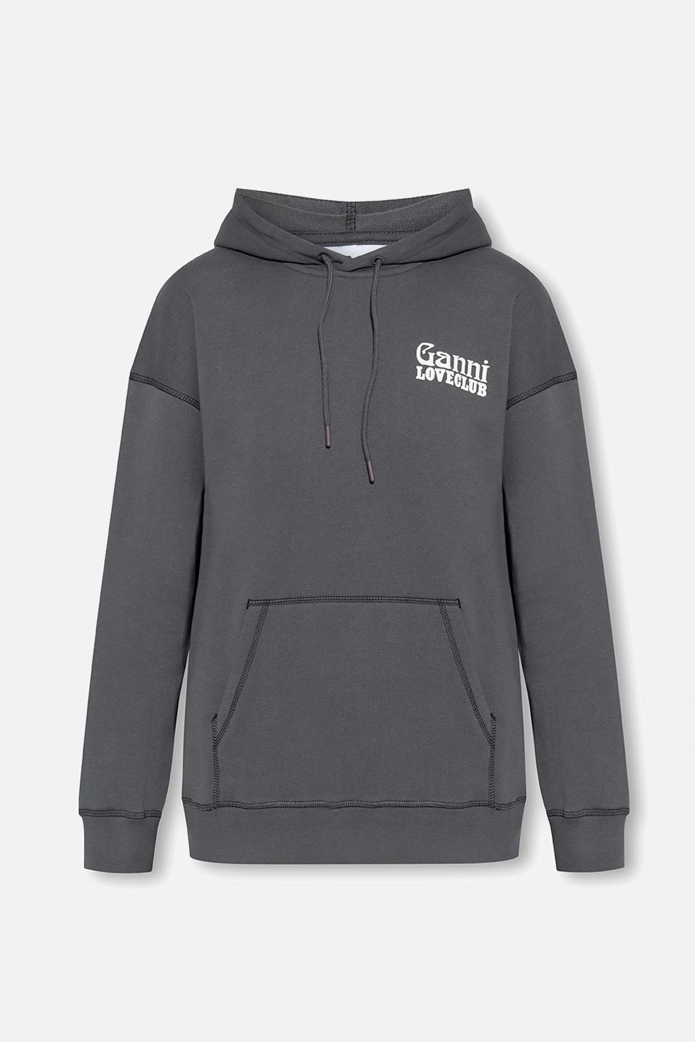 Logo-printed hoodie
