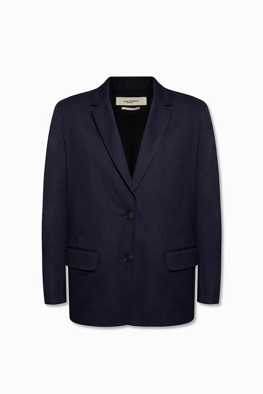 Blazer with notch lapels