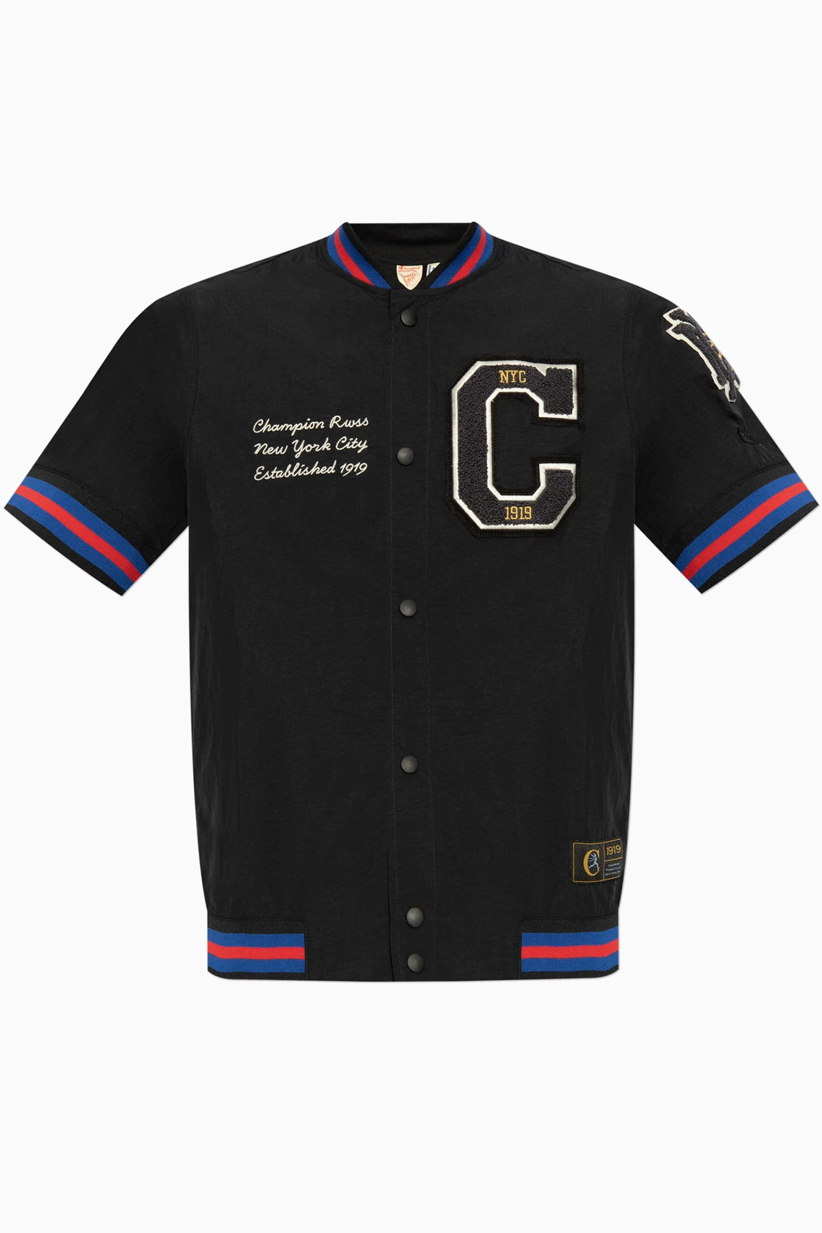 Koszula z naszywkami