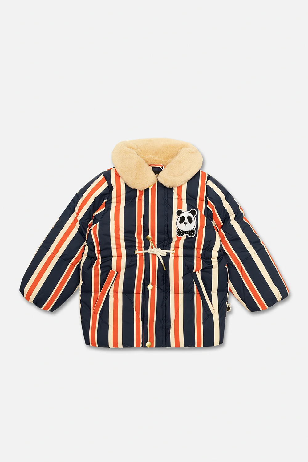 Jacket with fur collar