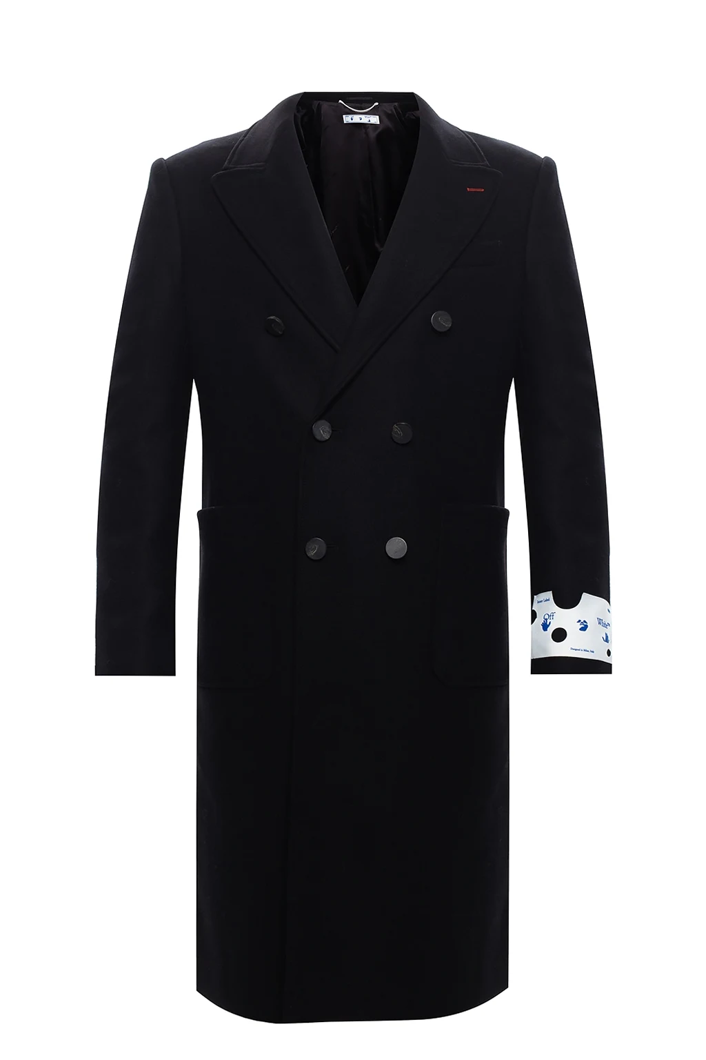 Double-breasted coat