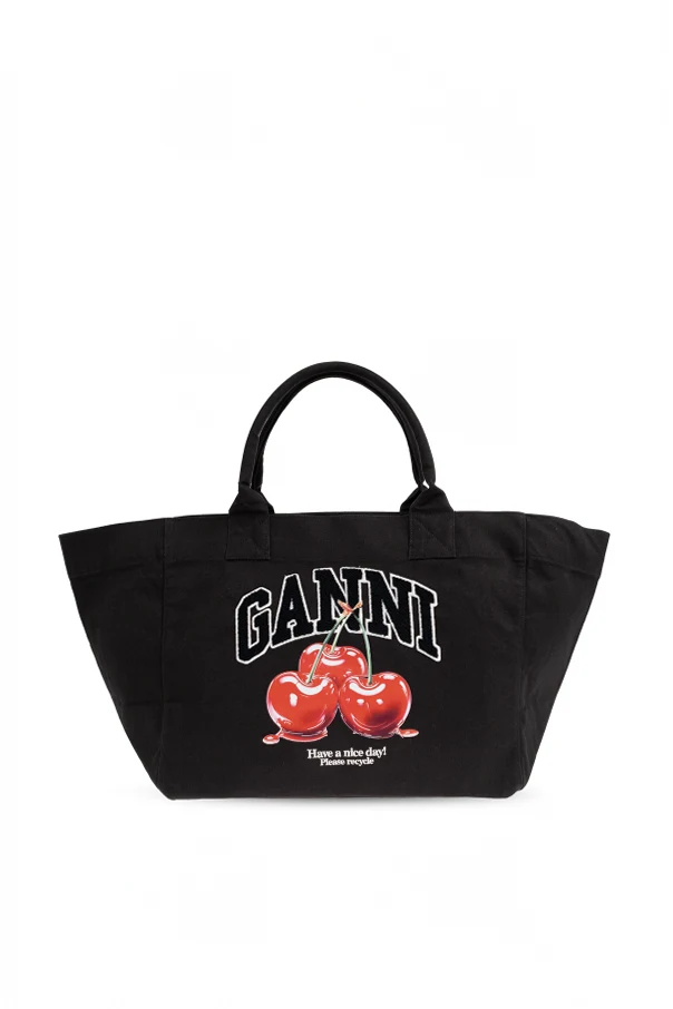 SCHWARZ Shopper-Tasche